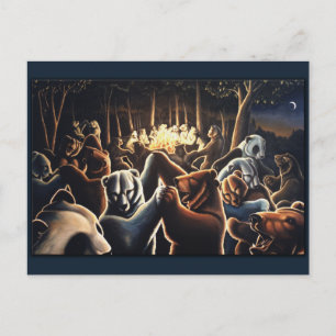 Briefkaarten voor dansende Beren Briefkaart