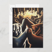 Briefkaarten voor dansende Beren Briefkaart Celebr (Voorkant / Achterkant)