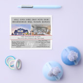 Briefkaarten voor de bouw van onroerend goed flyer (Enkel)