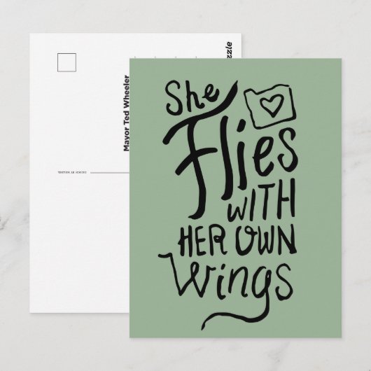 Briefkaarten voor de burgemeester van Portland (vo (Voorkant / Achterkant)