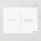 Briefkaarten voor de marinesluiting van de ridderb (Achterkant)