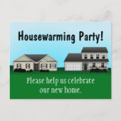 Briefkaarten voor de uitnodigingen van de partij v (Voorkant)