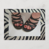  Briefkaarten voor de Zebra van Toes (Voorkant)