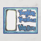 Briefkaarten voor Democraten - Uw stem = Uw stem (Voorkant)