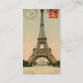  Briefkaarten voor Eiffeltoren in Parijs Plaatskaartje (Achterkant)