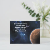 Briefkaarten voor gebruik (Staand voorkant)