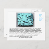 Briefkaarten voor gemeenschappen LGBT naar kerk te (Voorkant / Achterkant)