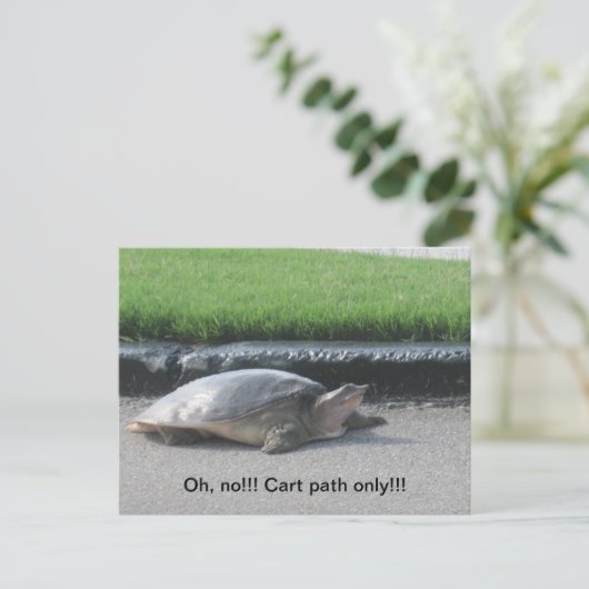 Briefkaarten voor golfers (Staand voorkant)