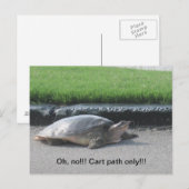 Briefkaarten voor golfers (Voorkant / Achterkant)