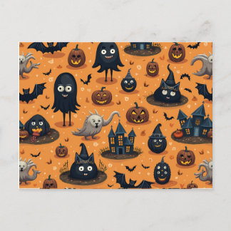 briefkaarten voor Halloween