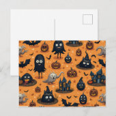 briefkaarten voor Halloween (Voorkant / Achterkant)