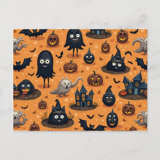 briefkaarten voor Halloween (Voorkant)
