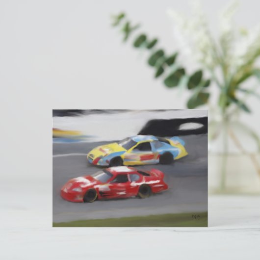 Briefkaarten voor handelsverf (Staand voorkant)