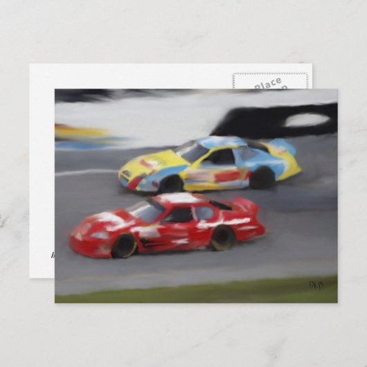 Briefkaarten voor handelsverf (Voorkant / Achterkant)