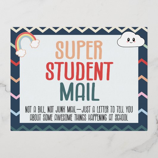 Briefkaarten voor het klaslokaal (Voorkant)