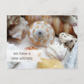 Briefkaarten voor het nieuwe adres van kustbewoner (Voorkant)