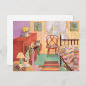 Briefkaarten voor het schilderen van katten (Voorkant / Achterkant)