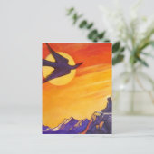 Briefkaarten voor het uit de tijd en de ruimte voe (Staand voorkant)