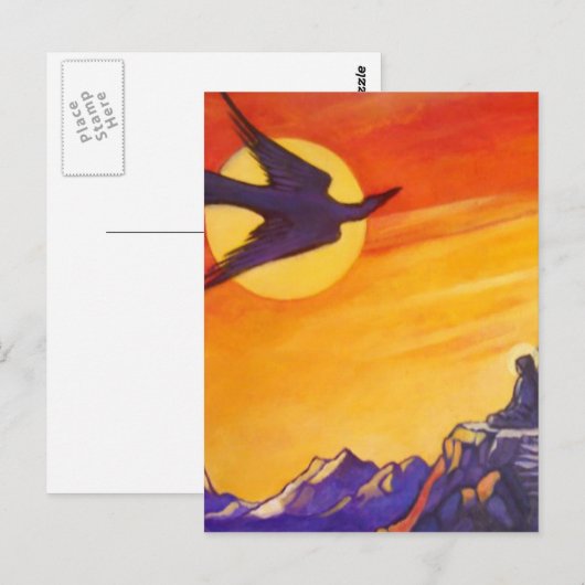 Briefkaarten voor het uit de tijd en de ruimte voe (Voorkant / Achterkant)