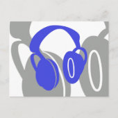 Briefkaarten voor hoofdtelefoons (Voorkant)