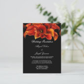 Briefkaarten voor huwelijksuitnodiging (Staand voorkant)