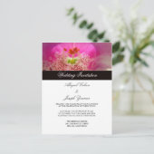 Briefkaarten voor huwelijksuitnodiging (Staand voorkant)