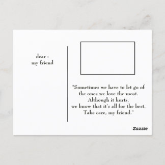 Briefkaarten voor je vriend