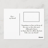 Briefkaarten voor je vriend (Achterkant)