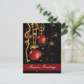 Briefkaarten voor kerstcadeautjes (Staand voorkant)