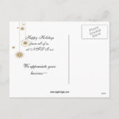 Briefkaarten voor kerstcadeautjes (Achterkant)