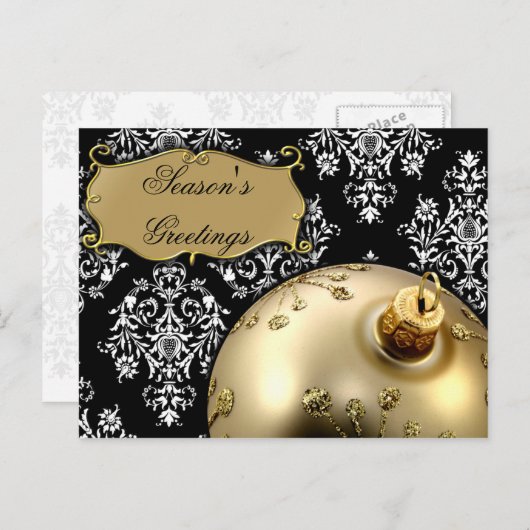 Briefkaarten voor kerstcadeautjes (Voorkant / Achterkant)