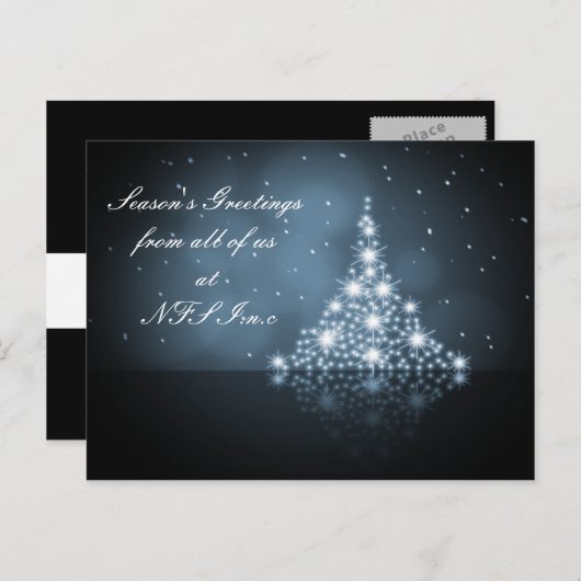 Briefkaarten voor kerstcadeautjes (Voorkant / Achterkant)