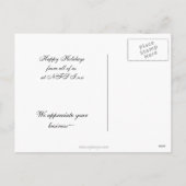 Briefkaarten voor kerstcadeautjes (Achterkant)