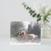 Briefkaarten voor kerstfeestdagen (Staand voorkant)