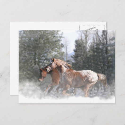 Briefkaarten voor kerstfeestdagen (Voorkant / Achterkant)