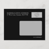 Briefkaarten voor kerstfeestuitnodigingen (Achterkant)