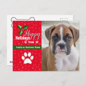 Briefkaarten voor kerstfoto's (Voorkant / Achterkant)