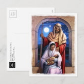 Briefkaarten voor kerstvisten van Afrikaanse Ameri (Voorkant / Achterkant)