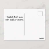 Briefkaarten voor kiezers UNCLE SAM November 6 (Achterkant)