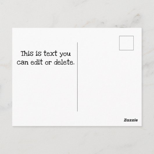 Briefkaarten voor kiezers UNCLE SAM November 6 (Achterkant)