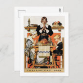 Briefkaarten voor  kunstThanksgiving (Voorkant / Achterkant)