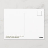 Briefkaarten voor  kunstThanksgiving (Achterkant)