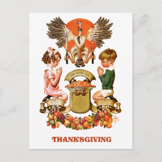 Briefkaarten voor  kunstThanksgiving (Voorkant)