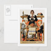 Briefkaarten voor  kunstThanksgiving (Voorkant / Achterkant)