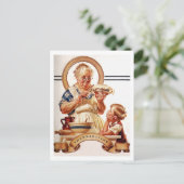 Briefkaarten voor  kunstThanksgiving (Staand voorkant)