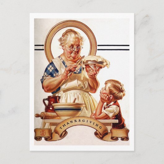 Briefkaarten voor  kunstThanksgiving (Voorkant)