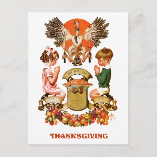 Briefkaarten voor  kunstThanksgiving (Voorkant)