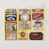 Briefkaarten voor  labels (Voorkant)