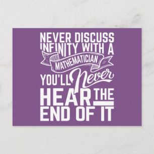 Briefkaarten voor oneindige Wiskunde