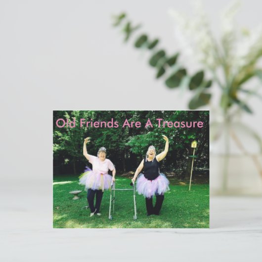 Briefkaarten voor ouderen (Staand voorkant)